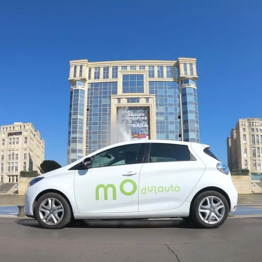 Véhicule de Modulauto, service d'autopartage en Occitanie